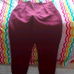 Red pants
